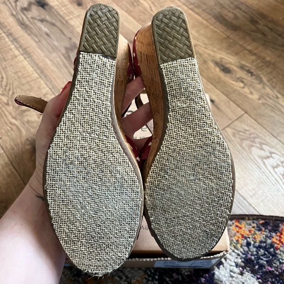 Toms strappy wedge sandals - Picture 3 of 5